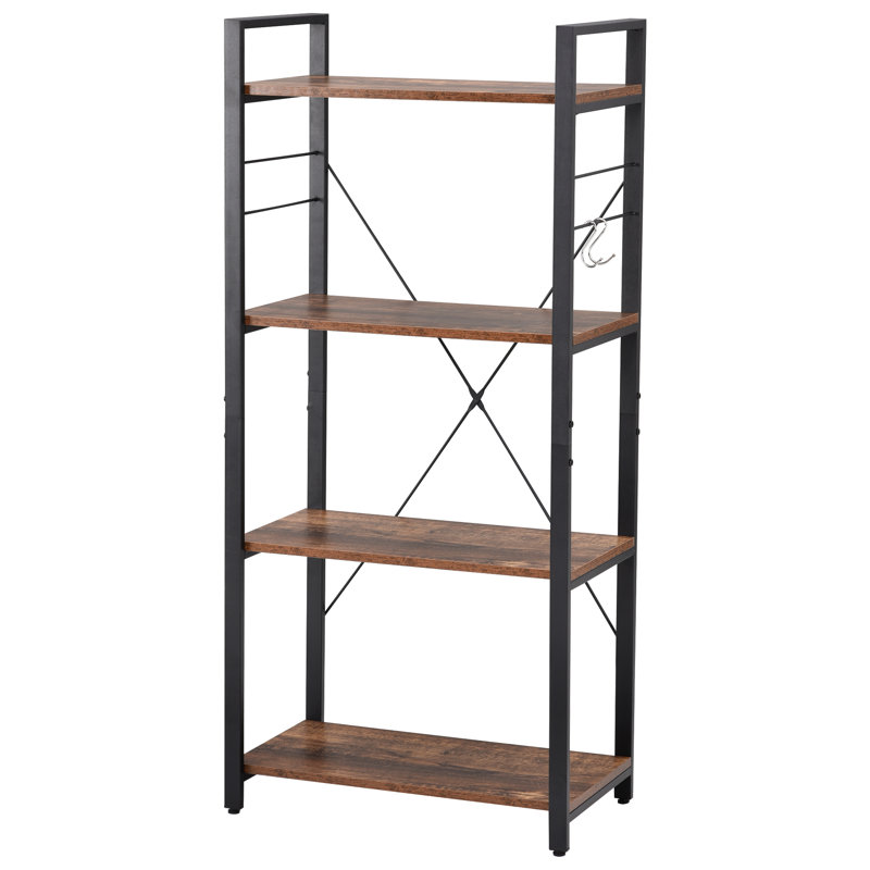 Cutshall 130 cm H x 60 cm W Steel Standard Bookcase
