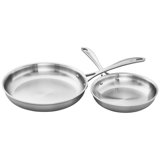 Zwilling Spirit 3-ply 2-piece Stainless Steel Fry Pan Set
