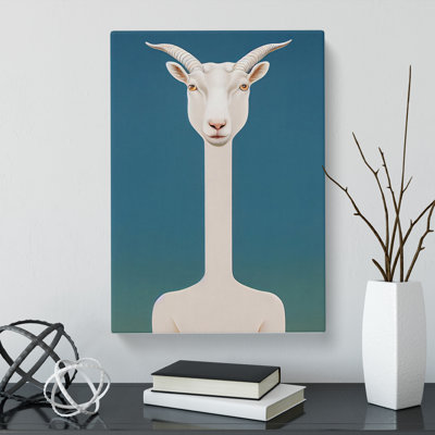 Goat - Wrapped Canvas