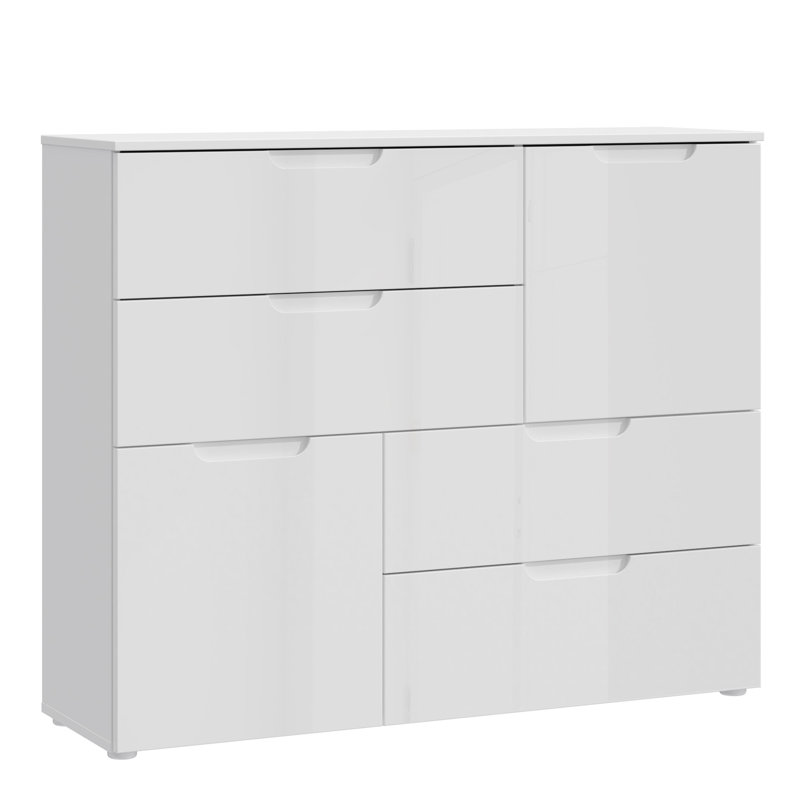 Abhinaya 115.1cm W 4 - Drawer Chest of Drawers