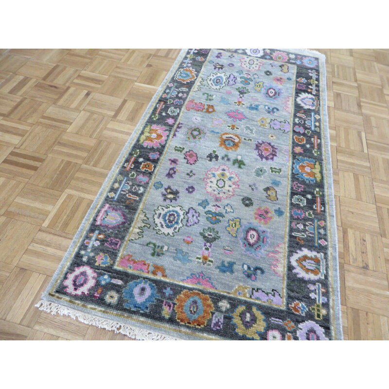 Idoux One-of-a-Kind 2'11" X 5'11" Wool Area Rug in Gray