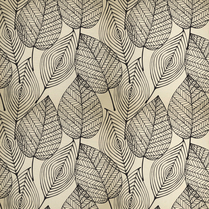 Tissu à feuilles d'automne, l 58 po x L 108 po