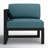 Smith Outdoor Left Arm Lounge Chair with Sunbrella Cushions-2119024173-2139381067