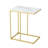 Stone Top End Table