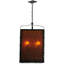 Luminaire suspendu carré 18 po Vostok