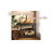 Kyong 3-Tier Bar Car with 2 drawers and casters-1778226894