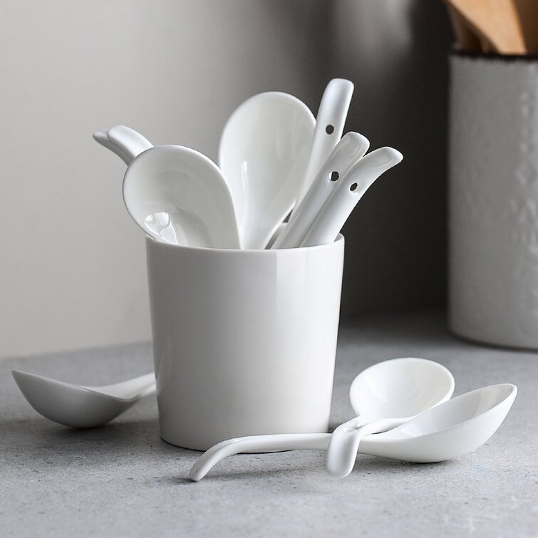 19Pcs White Silicone Kitchenware Set Pot Shovel Soup Spoon Knife Set High  Temperature Resistant Non Stick Pot Cooking Kitchen - AliExpress