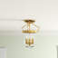 Plafonnier semi-encastré 3 lumières Husman-16518413-16518408