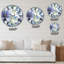 Sheila's Lovely Garden-JP3930 - Horloge murale surdimensionnée-73143090
