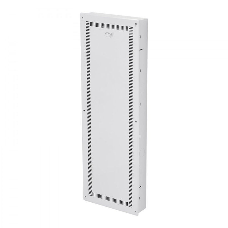 Enceinte média structurée pour téléviseur encastré 9 po avec couvercle, H 42,91 po x l 15,08 po x P 3,74 po