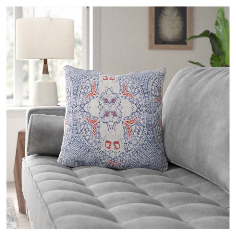  Square Pillow Cover & Insert, 16" H x 16" W x 5" D