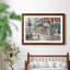 Café pittoresque - peinture encadrée-340469609-340469612