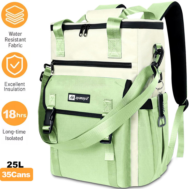 Sac à dos isotherme, étanche et étanche, Vert