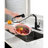 Matte Black Kitchen Faucet With Pull Out Spray, Single Handle Sink 360 Rotating High Nozzle. Corrosion And Rust Surface For Long-Lasting Performance. Easily Control Water Temp Flow One Handle.-1705604503