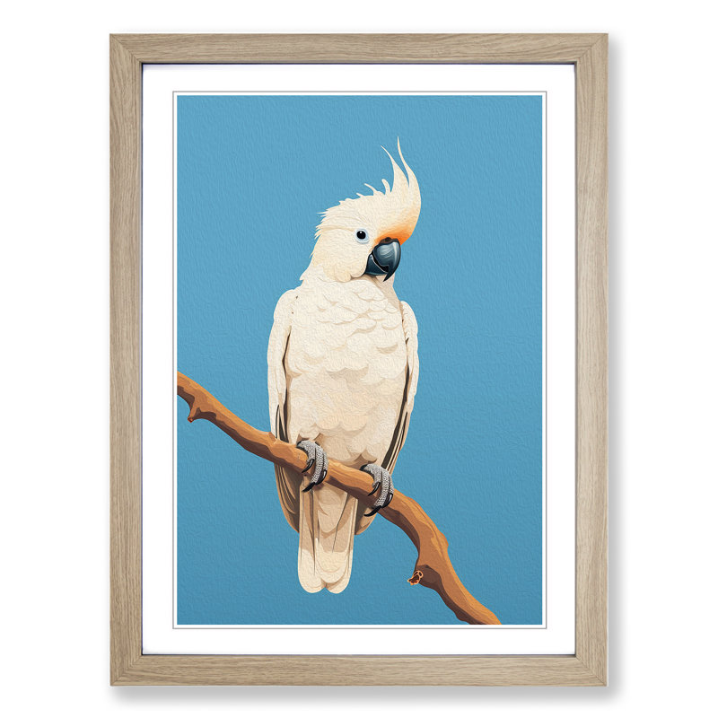 Single Picture Frame Print on Wood, Oak Framed, 34cm H x 25cm W