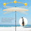 Novea 200cm X 120cm Rectangular Beach Parasol-880631480