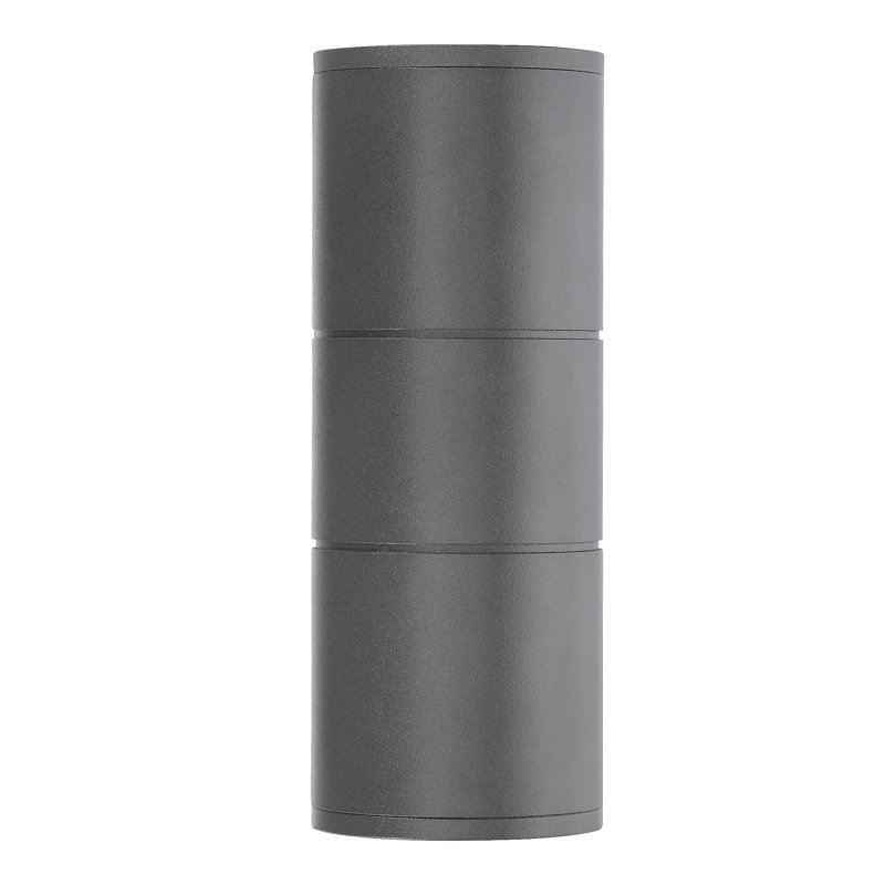 Nodus 2 - Bulb 18cm H Outdoor Armed Sconce, Dark Grey