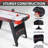 RayChee 48'' 2 -Player Manufactured Wood Air Hockey Table with Digital Scoreboard