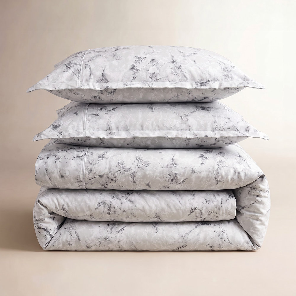 Cotton Duvet Cover Set, Full/Queen