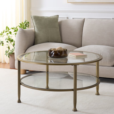 Jordyan 4 Legs Coffee Table with Storage