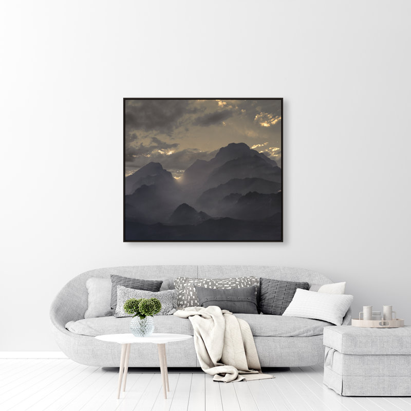 Majestic Tetons VI Print by David Brown