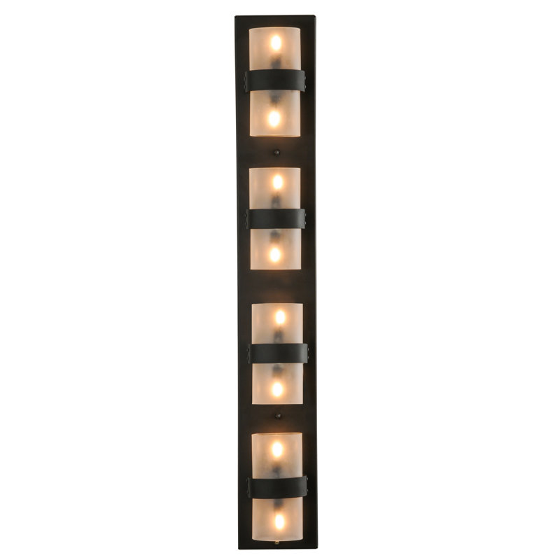 Greenbriar Oak 8 - Light Flush Mounted Sconce
