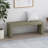 Acacia Wood Dining Bench, Light Gray Oak-1227155035