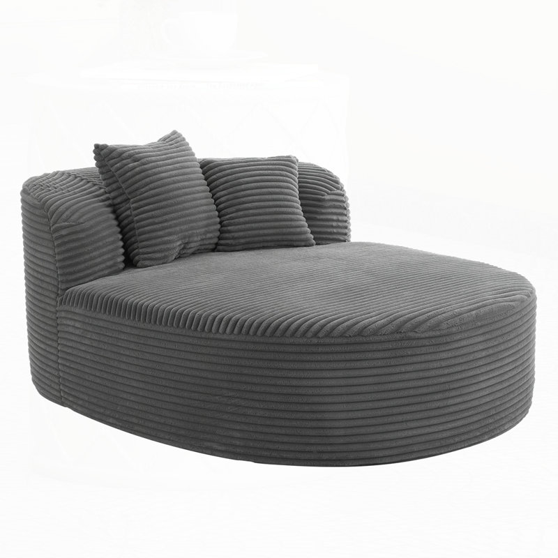 51.6" Sofa Bed Compression Sofa Couch, Gray