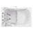 Wheelchair Transfer 36"x55" Acrylic Air and Hydro Massage and Heated Seat Walk-In Bathtub-89191140