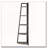 70.07" Tall Corner Shelf, 5 Tier Rustic White Corner Bookshelf Bookcase Industrial Corner Ladder Shelf-602627254