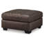 Repose-pieds surdimensionné Barl, coussin en similicuir moelleux, 36 pouces-109265521