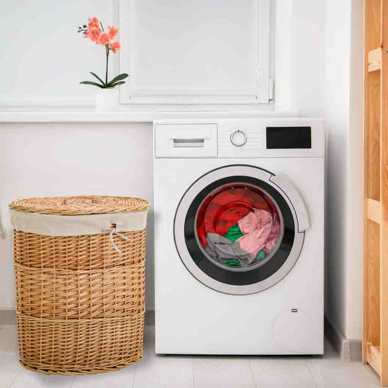 Wicker Laundry Set
