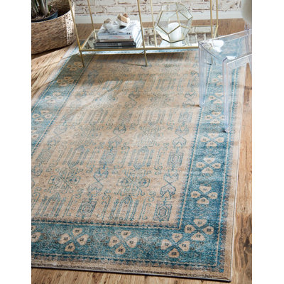 Tapis à motif oriental gris Linz