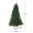 7FT Noble Hinged Tree With/Without Lights