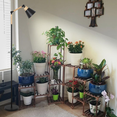 Grow Lights For Indoor Plants Full Spectrum, Plant Lights For Indoor Growing With 20W COB Grow Light Blub, 4/8/12H Timer, Standing Tall Grow Lamp For Middle Large Plants(75'', Height Adjustable)