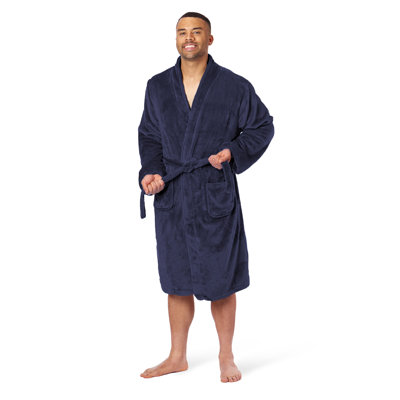 Silk Touch Bathrobe Lava