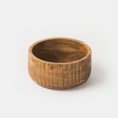 Bols en bois d'acacia Mela Artisans Etta - petit, brun