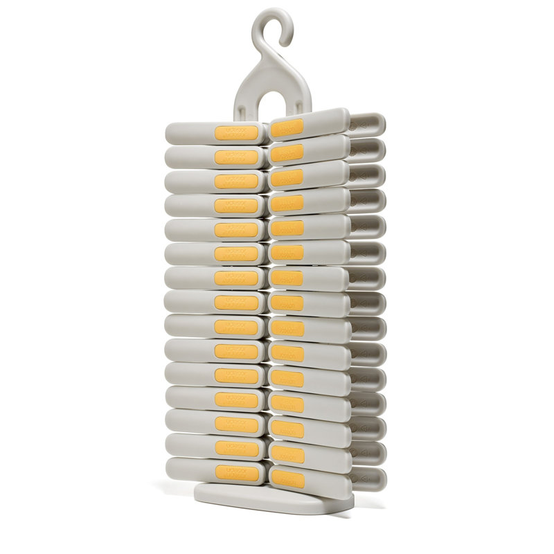 Joseph Joseph Ensemble de 30 épingles à linge avec support de rangement PegStore