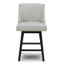 Shurma Swivel Upholstered Counter Stool-668062028-612912413