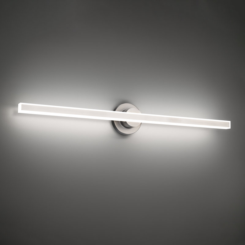 Bastone Dimmable LED Bath Bar, Brushed Nickel, 3000K, 36'' W