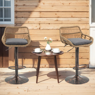 Tabouret d'extérieur 33,5 po