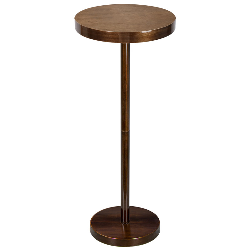 Table d'appoint Hawkin Designs, petite table d'appoint, table de bout, noir, Brun