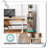Jucel Unfinished Book Cabinet Bookcase