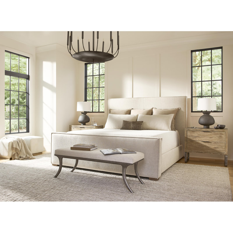 Tribeca Polyester Blend Upholstered Bench