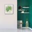 «Epic Graffiti» «Holiday Palms 1» par Chariklia Zarris, art mural sur toile, 26 po x 30 po