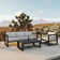 Smith 3 Piece Sofa Seating Group with Sunbrella® Cushions