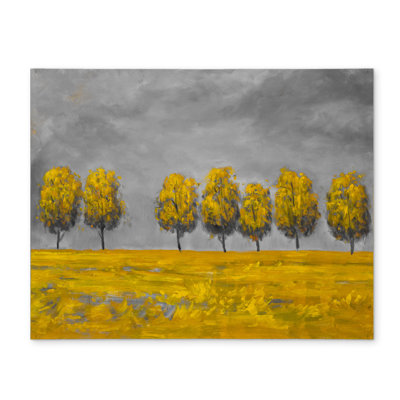 Napperon Trees in a Field | Home Decor Essential