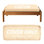 Housse de coussin taille personnalisée 3 po, housse de coussin de banc / chaise remplaçable
