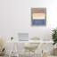 Amusant avec cadre flottant bleu et brun, design par Nina Jacobs-1508450822-1508450823