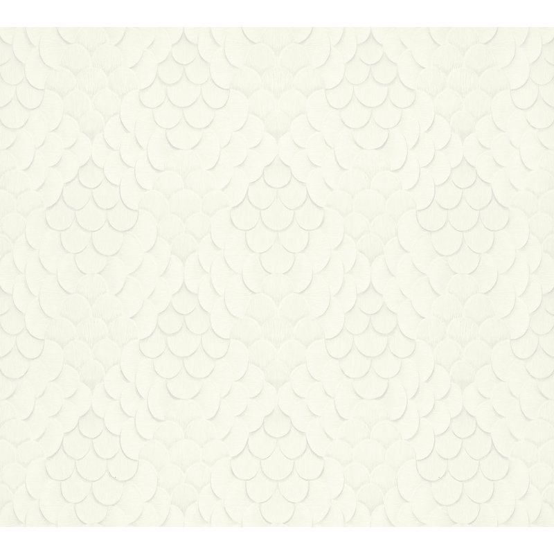 Galerie Fashion Icon 3D optics Wallpaper, White